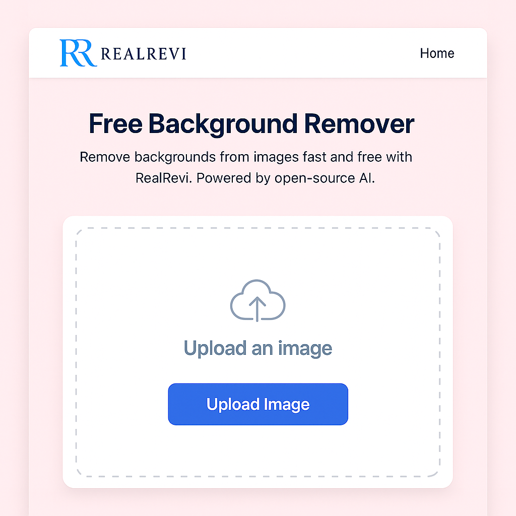 RealRevi interface example